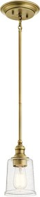 Elstead Lighting WAVERLY KL-WAVERLY-MP-NBR Függőlámpa 1x60W/E27