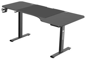 Techsend Electric Adjustable Lifting Desk PEL1675R elektromos állítható magasságú íróasztal (160 x 60-75 cm) Fekete