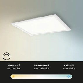 Briloner 7179-016 - PIATTO LED 24W mennyezeti dimmer, távirányítóval