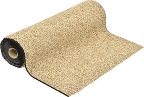 vidaXL természetes homok színű kőzúzalékos tófólia 400 x 100 cm