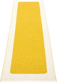 Mustársárga-krémszínű kültéri-beltéri futószőnyeg 70x240 cm Ilda Mustard – Pappelina