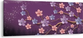 Kép - Tavaszi alkonyat (120x50 cm)