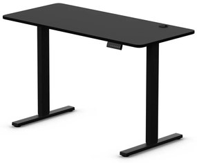 Elektromosan állítható magasságú íróasztal ülő-/állómunkához 120cm fekete Levano Control+