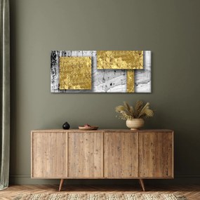 Kép - Arany négyzetek N⁰3 (120x50 cm)