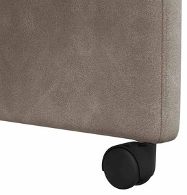 Kerekes Étkező Székek 2 pcs Szürke 58 x 67 x 97 cm Műbőr