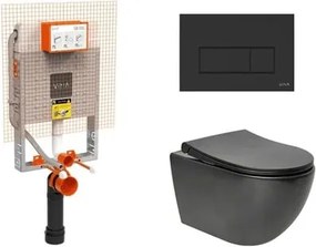 Fali WC szett Vitra Sento befalazáshoz SIKOVZB2
