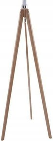 AZzardo állólámpa test, háromlábú fa lámpatest, AZ3013, E27, 1x60W, IP20, 130cm