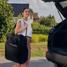 Lionelo - JULIE ONE sport babakocsi, fekete