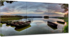 Vászonkép 60x30 Wolsztyn-tó