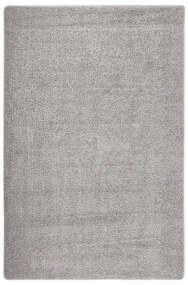 világosszürke csúszásmentes bozontos szőnyeg 200 x 290 cm