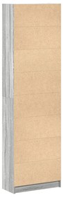 Szürke Sonoma Szekrény 55x25x189 cm Szerelt fa