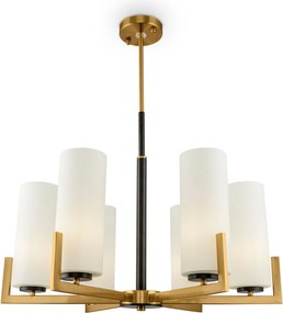 Maytoni glamour modern csillár fortano sárgaréz mymod089pl-06bs