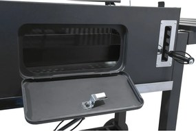 Royal Grande XXL fekete faszenes grillsütő - Cattara
