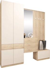 Akasztó, sonoma tölgy/kasmír, VERTIO WIE67