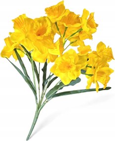 Művirág Csokor 42CM Nárcisz Virágok Tavaszi Húsvéti Dekoráció