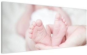 A baba lábának képe (120x50 cm)
