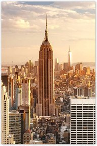 Poszterek 80x120 New York felülnézet