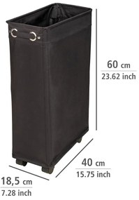 Corno fekete szennyeskosár - Wenko