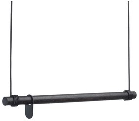 Fekete tölgyfa fali fogas 110 cm Swing L – LIND DNA