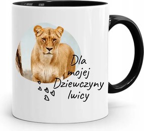 Fekete Bögre Lányoknak Felbecsülhetetlen Értékű Lány nyomott mintával