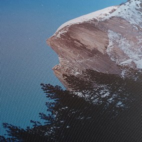 Kép - Éjszakai hegycsúcs (120x50 cm)