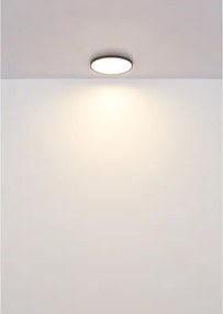 Globo 41566-20W Mennyezeti lámpa, matt fehér műanyag, felfelé is világít "háttérvilágítás", ø: 300mm, M: 35mm, tartozék: LED 20W 230V, 2400lm forrás, 1000lm kimenet, 4000K