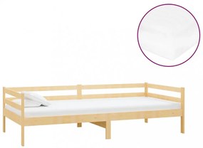 tömör fenyőfa dívány matraccal 90 x 200 cm