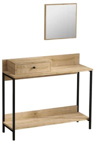 Dekoratív asztal Jan Sapphire Oak
