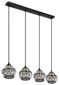 Globo 54359-4H - Csillár zsinóron LOIS 4xE14/40W/230V