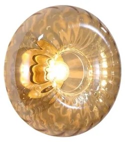 Searchlight 32156-28GO - Mennyezeti lámpatest CELESTIAL 1xE27/60W/230V átm. 28 cm