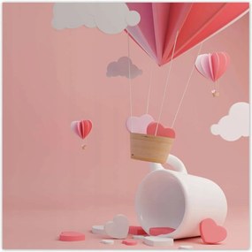 Poszterek 100x100 Nőnap Ajándék Love