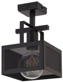 SIGMA LIGHTING 32178 ALBERT Loft Mennyezeti Lámpa Fekete E27 IP20