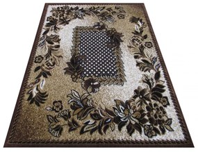 Minőségi barna szőnyeg a nappaliba Szélesség: 180 cm | Hossz: 250 cm