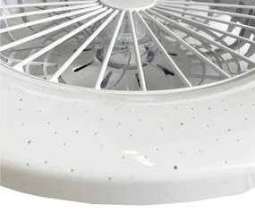 LED Mennyezeti lámpa ventilátorral STAR LED/48W/230V + távirányítás
