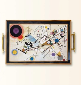 Üveg tálca, 38×24 cm – TPA9939