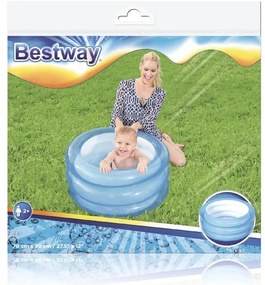 Bestway felfújható medence kék, átmérő 70 cm,magasság 30 cm