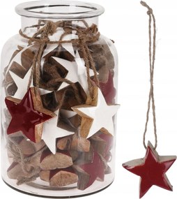 Karácsonyi csillag, piros