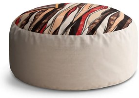 Circle zsámoly csíkos minta, színes