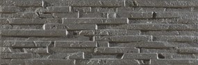 Burkolat Argenta stoneworks black 17x52 cm matt STWORKSBK