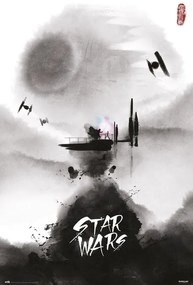 Plakát A Csillagok Háborúja - Ink, (61 x 91.5 cm)