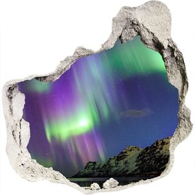 Fali matrica lyuk a falban Aurora borealis nd-p-130538510