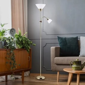 Rabalux 4060 - Állólámpa ACTION 1xE27/100W+E14/25W