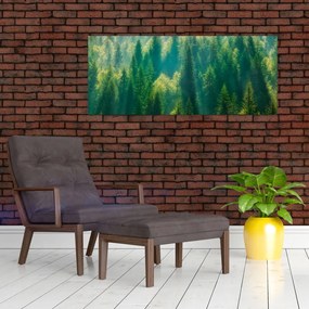 Kép - fenyőerdő (120x50 cm)