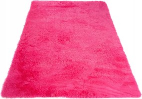 Shaggy Szőnyeg Silk 140x200 Puha Kellemes Fukszia