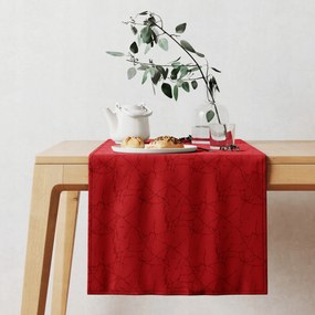 Foltálló asztali futó Filumi Bordó 40x140