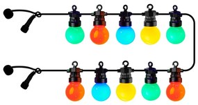 Fényfüzér hosszabbító, izzók száma 10 db-os hosszúság 300 cm Lucas Multi – Sirius