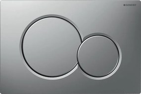 GEBERIT Sigma01 nyomólap, 2 vízmennyiséges, fényes króm