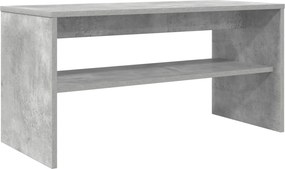 vidaXL TV szekrény Beton Szürke 80 x 35 x 40 cm Faanyag