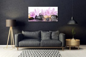 Akril üveg kép Rózsaszín liliom virág 120x60 cm