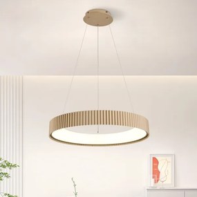 Brilagi - dimmelhető LED kábelen függesztett csillár FALCON MODERN LED/54W/230V 60 cm bézs+ DO